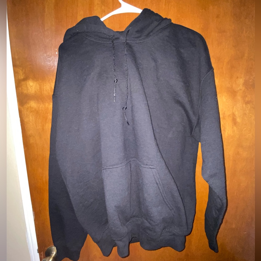 Gildan Black Hooded Pullover- Classic Hoodie